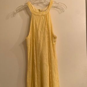 Yellow Lace Dress